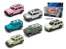 PULL BACK DIE-CAST CAR , 6ASST