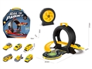 PARKING LOT SET W/2PCS FREE WAY CAR