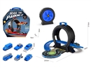 PARKING LOT SET W/2PCS FREE WAY CAR
