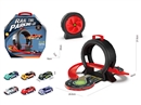 PARKING LOT SET W/2PCS FREE WAY CAR