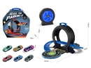 PARKING LOT SET W/2PCS FREE WAY CAR
