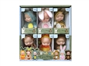 3.5"SOLID BODY DOLL , 6PCS/DISPLAY BOX