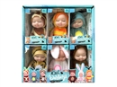 3.5"SOLID BODY DOLL , 6PCS/DISPLAY BOX