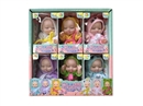 3.5"SOLID BODY DOLL , 6PCS/DISPLAY BOX