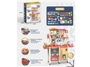 KITCHEN SET W/LIGHT & MUSIC & SPRAY,66PCS