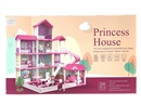 DIY VILLA SET W/LIGHT & DOLL 2PCS
