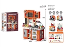 KITCHEN SET W/LIGHT & MUSIC & WATER & SPRAY,79PCS