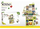 KITCHEN SET W/LIGHT & MUSIC & WATER & SPRAY,101PCS