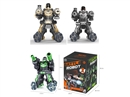 R/C BATTLE ROBOT W/LIGHT & MUSIC & SPRAY