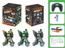 2.4G R/C BATTLE ROBOT W/LIGHT & MUSIC & SPRAY,3COLOURS