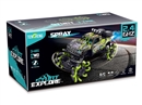 2.4G 13-CHANNEL R/C STUNT CAR W/LIGHT & MUSIC & SPRAY（INCLUDED BATTERY）