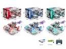 1:14 R/C DIE-CAST CLIMBING CAR W/LIGHT & MUSIC & SPRAY,3COLOURS