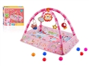 CRAWLING CARPET GYM W/BALL 8PCS