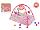 CRAWLING CARPET GYM W/BALL 8PCS