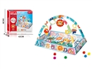 CRAWLING CARPET GYM W/BALL 8PCS