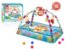CRAWLING CARPET GYM W/BALL 8PCS