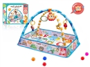 CRAWLING CARPET GYM W/BALL 8PCS