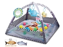 2 IN 1 CRAWLING CARPET GYM W/20PCS BALL & 1PCS FISH