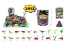 DINOSAUR SET WITH WAP 24PCS