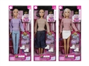 11.5"SOLID BODY DOLL W/ACCESSORIES , 3ASST