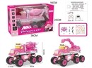 R/C CLIMBING CONSTRUCTION CAR W/LIGHT（INCLUDED BATTERY）,2ASST