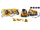 FRICTION CONSTRUCTION CAR W/LIGHT & SOUND（INCLUDED BATTERY）