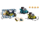 FRICTION CONSTRUCTION CAR W/LIGHT & SOUND（INCLUDED BATTERY）,2COLOURS