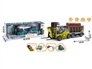 FRICTION CONSTRUCTION CAR W/LIGHT & SOUND（INCLUDED BATTERY）,2COLOURS
