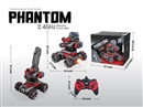 R/C STUNT CAR W/LIGHT & MUSIC & SPRAY