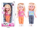 10" BLOW MOLD DOLL,2ASST
