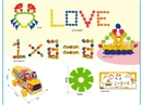 SNOW FLAKES PUZZLE BLOCKS 82PCS+