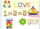 BUILDING BLOCKS 74PCS+