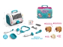PLUSH PET W/DOCTOR SET,2COLOURS(NOT INCLUDED BATTERY)