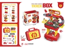 2 IN 1 PARKING LOT SET W/FREE WAY CAR 4PCS
