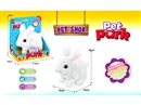 B/O PLUSH RABBIT SET W/SOUND & CAN WALKING