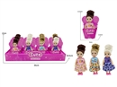3.5"SOLID BODY DOLL,12PCS/DISPLAY BOX