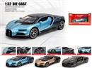 1：32 PULL BACK DIE-CAST CAR W/LIGHT & SOUND & CAN OPEN THE DOOR,3COLOURS