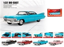 1：32 PULL BACK DIE-CAST CAR W/LIGHT & SOUND & CAN OPEN THE DOOR,4COLOURS