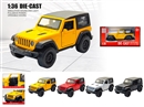 1：36 PULL BACK DIE-CAST CAR W/LIGHT & SOUND & CAN OPEN THE DOOR,4COLOURS