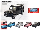 1：36 PULL BACK DIE-CAST CAR W/LIGHT & SOUND & CAN OPEN THE DOOR,4COLOURS