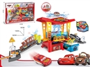 CAR WASH PLACE W/FREE WAY CAR 2PCS