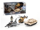FRICTION MILITARY SET W/LIGHT & MUSIC