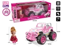 1:16 4-CHANNE R/C CAR W/LIGHT & DOLL（NOT INCLUDED BATTERY）