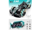 遥控特技喷雾F1赛车橄榄轮（3.7V锂电池和USB充电线、注水器）两色混装（包电）(GCC)