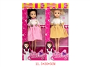 9"JOINTS BODY DOLL,2ASST