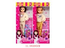 9"JOINTS BODY DOLL,2ASST