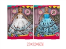 11.5"SOLID BODY DOLL W/ACCESSORIES,2ASST