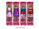 11.5"SOLID BODY DOLL,4ASST