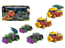 2 IN 1 DISASSEMBLE CATAPULT CAR 2PCS W/MOTOR DRILL