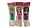 11"SOLID BODY DOLL W/ACCESSORIES.3ASST
